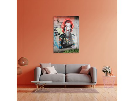 WALLXPERT Dekorativno farbanje kaljenog stakla UV 652 70 x 100