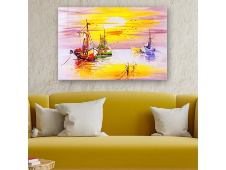 WALLXPERT Dekorativno farbanje kaljenog stakla CAM394573975 70100