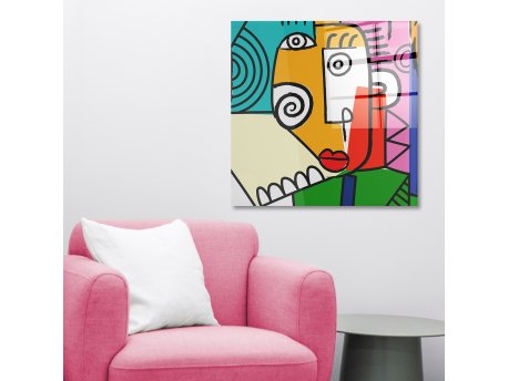 WALLXPERT Dekorativno farbanje kaljenog stakla CAM4013_7070