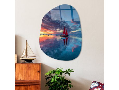 WALLXPERT Dekorativno farbanje kaljenog stakla UV 1085 50 x 70