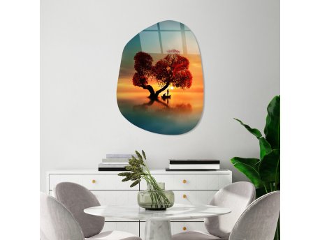 WALLXPERT Dekorativno farbanje kaljenog stakla UV 1086 50 x 70