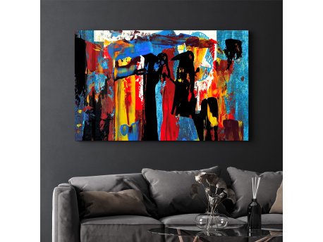 WALLXPERT Dekorativno farbanje kaljenog stakla CAM 3037 70 x 110