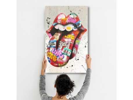 WALLXPERT Dekorativno farbanje kaljenog stakla SPR 1110 70 x 110