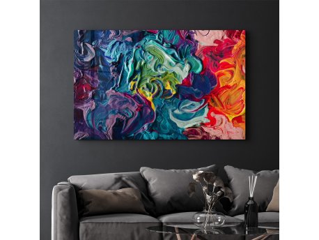 WALLXPERT Dekorativno farbanje kaljenog stakla SPR 1370 70 x 110