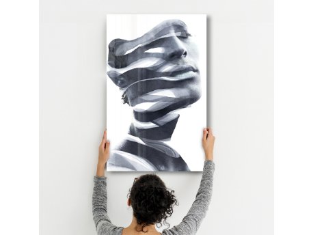 WALLXPERT Dekorativno farbanje kaljenog stakla CAM 4078 70 x 110