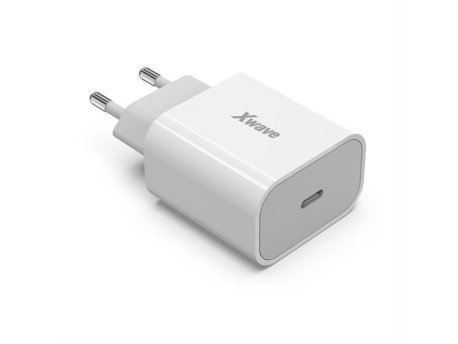 Xwave H20C 20W USB-C Brzi zidni punjač beli