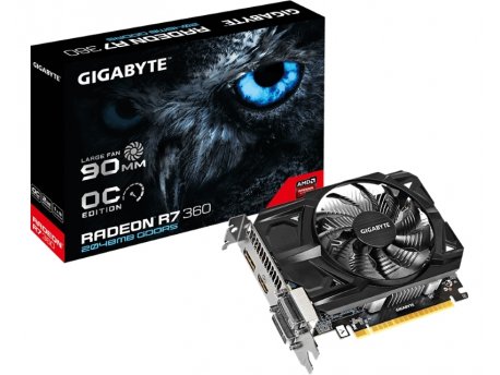 GIGABYTE AMD Radeon R7 360 2GB 128bit GV-R736OC-2GD