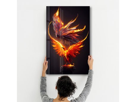 WALLXPERT Dekorativno farbanje kaljenog stakla SPR 1299 70 x 110