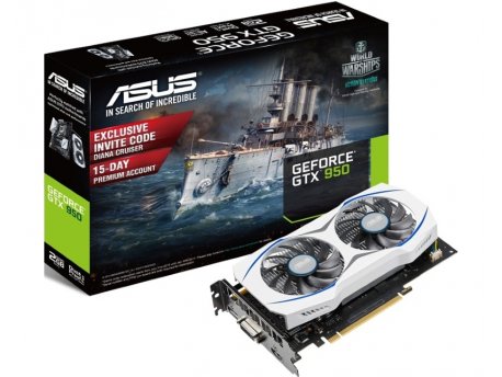 ASUS NVidia GeForce GTX 950 2GB 128bit GTX950-2G