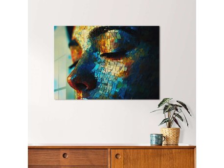 WALLXPERT Dekorativno farbanje kaljenog stakla Hhlzvh020 70 x 100