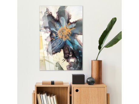 WALLXPERT Dekorativno farbanje kaljenog stakla Huhu366 100 x 70