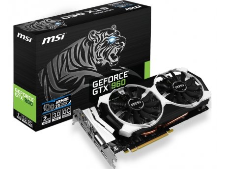 MSI NVidia GeForce GTX 960 2GB 128bit GTX 960 2GD5T OC