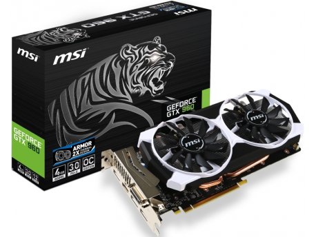MSI NVidia GeForce GTX 960 4GB 128bit GTX 960 4GD5T OC