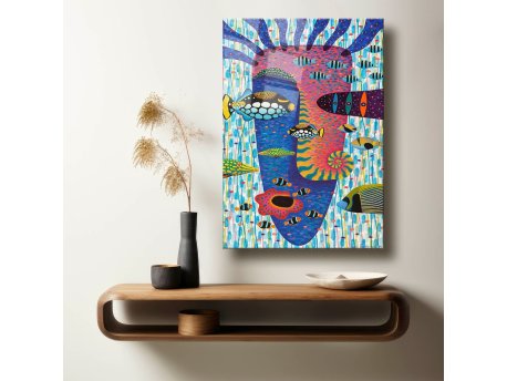 WALLXPERT Dekorativno farbanje kaljenog stakla Camtbl 025 70 x 100