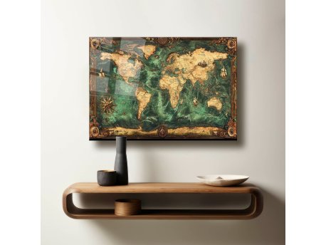 WALLXPERT Dekorativno farbanje kaljenog stakla Camtbl 002 70 x 100