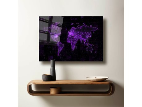 WALLXPERT Dekorativno farbanje kaljenog stakla Camtbl 008 70 x 100