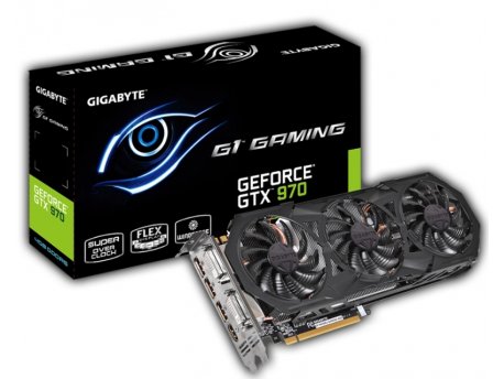 GIGABYTE NVidia GeForce GTX 970 4GB 256bit GV-N970G1 GAMING-4GD