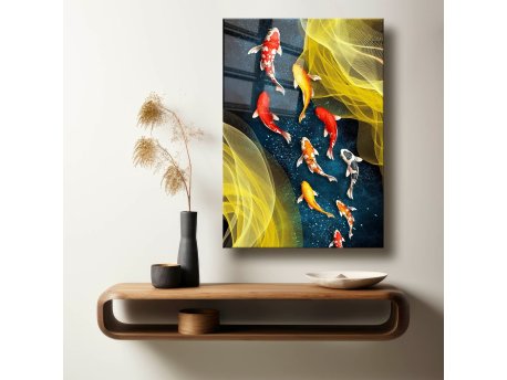 WALLXPERT Dekorativno farbanje kaljenog stakla Camtbl 028 70 x 100