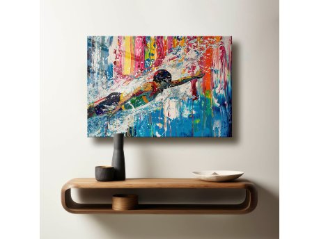 WALLXPERT Dekorativno farbanje kaljenog stakla Camtbl 084 70 x 100