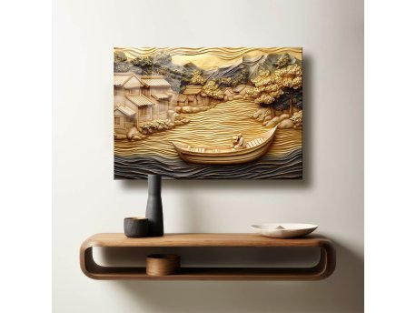 WALLXPERT Dekorativno farbanje kaljenog stakla Camtbl 089 70 x 100