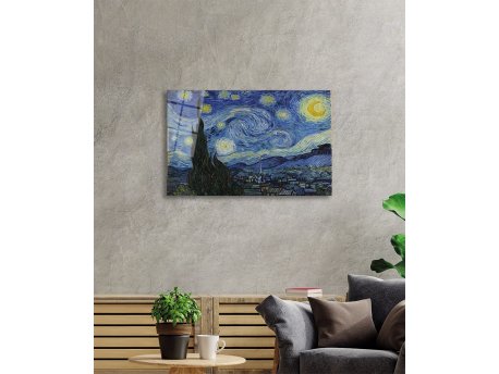 WALLXPERT Dekorativno farbanje kaljenog stakla 0684 72 x 46