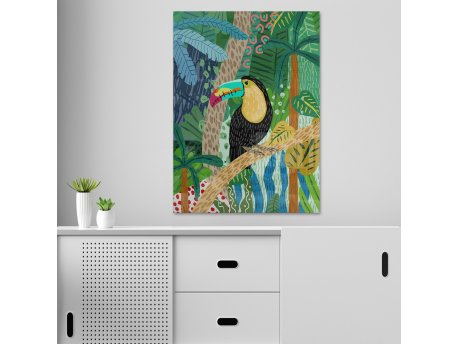 WALLXPERT Dekorativno farbanje kaljenog stakla CAM3754 5070