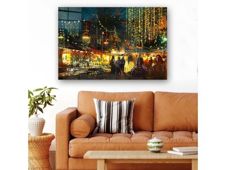 WALLXPERT Dekorativno farbanje kaljenog stakla CAM278801999 5070