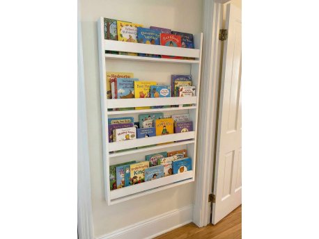 HANAH HOME Polica za knjige Artmtknrsylbry Bela