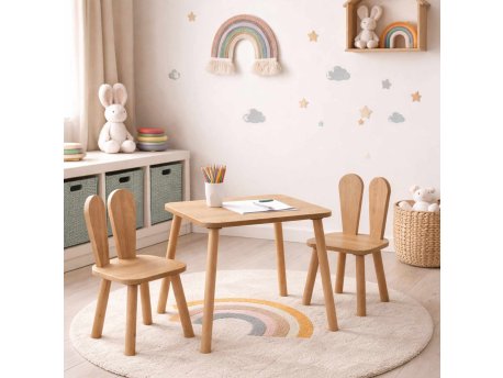 HANAH HOME Dečji stočić Tavsan