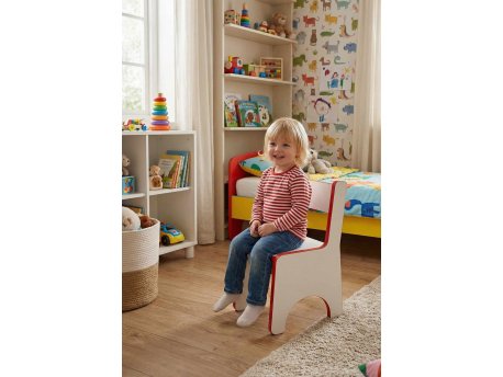 HANAH HOME Dečija stolica Artmtkchr Red