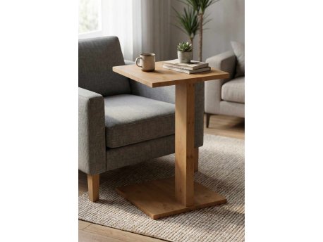 HANAH HOME Bočni stočić Artmtkcsdtble Hrast