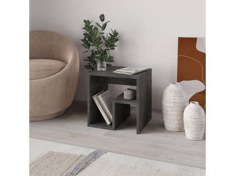 HANAH HOME Bočni stočić Bon Retro Grey