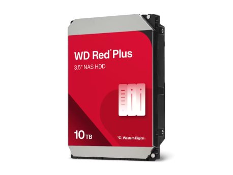 WESTERN DIGITAL 10TB Red Plus 3.5 SATA III 512MB 7200rpm WD100EFGX