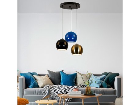 OPVIQ Višebojeni luster Orbıt 40 20 16300 A