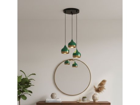 OPVIQ Luster u zelenoj boji Yıldo M 6871 A