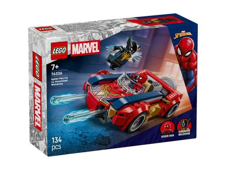 LEGO 76336 Spajdermenov auto protiv venomizovanog Vulverina