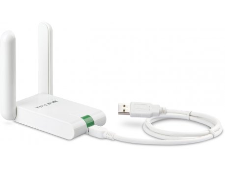 TP LINK Wi-Fi USB Adapter 300Mbps High Gain, USB kabl, WPS dugme, 2xeksterna antena - TL-WN822N