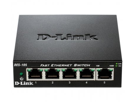 D LINK DES-105 5port switch