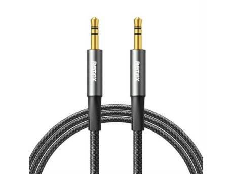 REMAX AUX Audio kabl (3,5mm-3.5mm) 1.2m crni