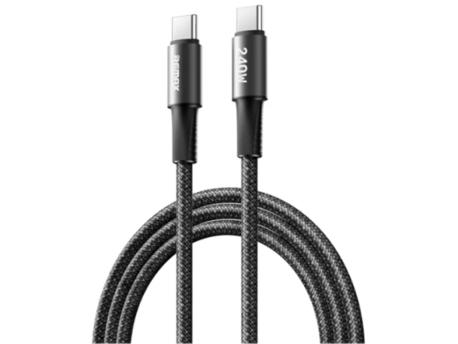 REMAX DATA kabl Velocity TIP C na TIP C CB25 240W, 1.2m crni