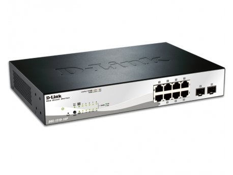 D LINK DGS-1210-10P 10port PoE Smart switch