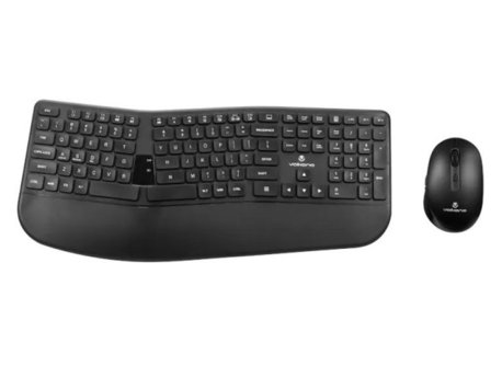 VOLKANO Tastatura + miš Wireless Vulcan US VK-20302-BK crna