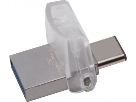 KINGSTON 64GB DataTraveler MicroDuo 3C USB 3.1 flash DTDUO3C/64GB srebrni