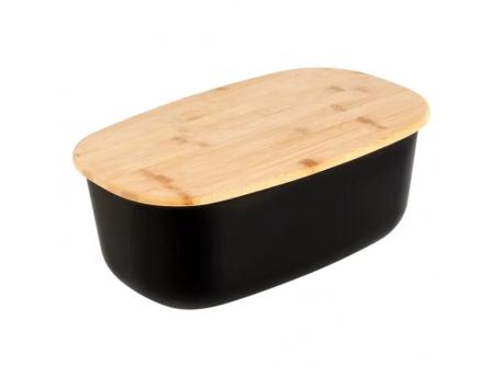 Vilde 259176 - Kutija za hleb , crna , 39x23.5x15.5 cm