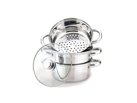 MAESTRO LONAC ZA KUVANJE NA PARI 22CM/3