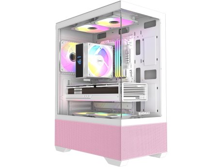 RAIDMAX Kuciste Infinita I802 Air/Glass/5x 120mm