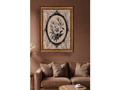 WALLXPERT Dekorativna slika na platnu u okviru ATCRCVCNVSMDL3 70100