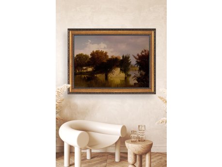 WALLXPERT Dekorativna slika na platnu u okviru ATCRCVCNVSMDL34 70100