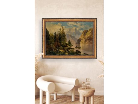 WALLXPERT Dekorativna slika na platnu u okviru ATCRCVCNVSMDL49 70100