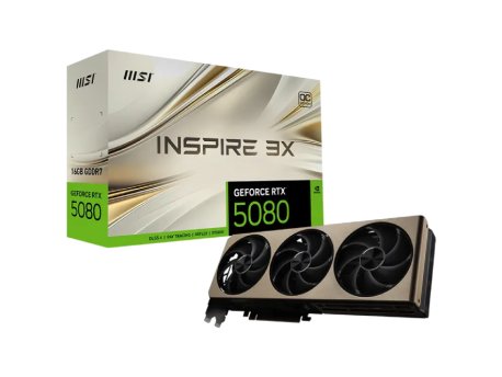 MSI GeForce RTX 5080 16G INSPIRE 3X OC grafička karta